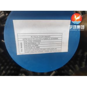 China Heat Exchanger Studded Tubes ASTM A213 T9 Alloy Seamless Tube on sale