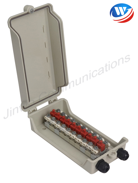 STB Module 10 Pairs Telephone Distribution Box ABS Plastic