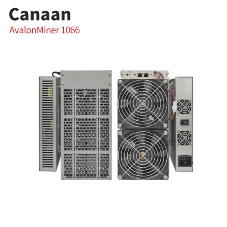 Bitcoin 50th/S Asic Miner Machine 3250W Canaan Avalon A1066 50t