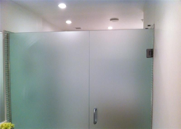 Windows / Doors Temporary Frosted Glass , Acid Etched Glass Free Sample Available