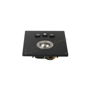 Water Resistant Industrial Trackball Pointing Device With Top Panel Mounting