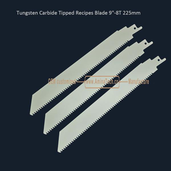 Tungsten Carbide Tipped Recipes Blade 9"-8T 225mm,Cutting Porous Concrete,Red