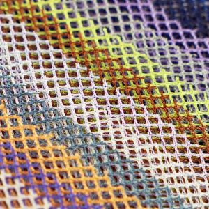 Diamond 80GSM Polyester Mesh Fabric Moisture Absorption Fabric