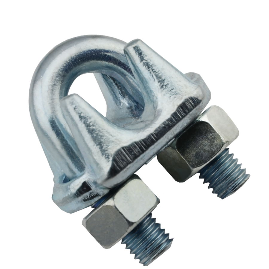 Us Type Drop Forged Wire Rope Clips Stainless Steel With Custom Size ZINC Finish