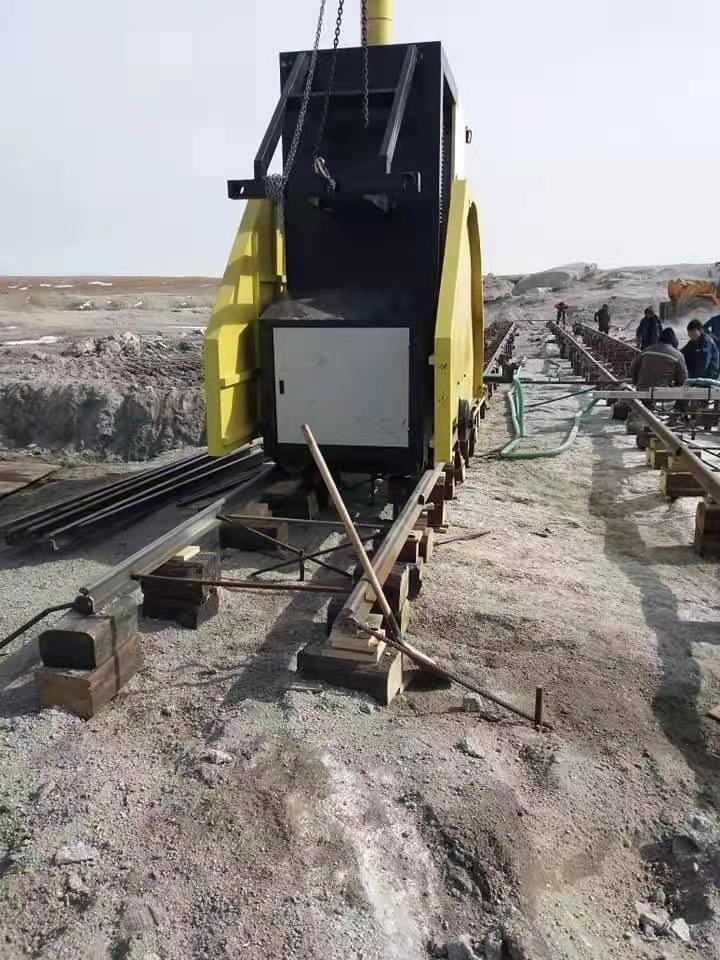 Double blade stone mining machine for granites--Belt Type,model: QZ2600/3100