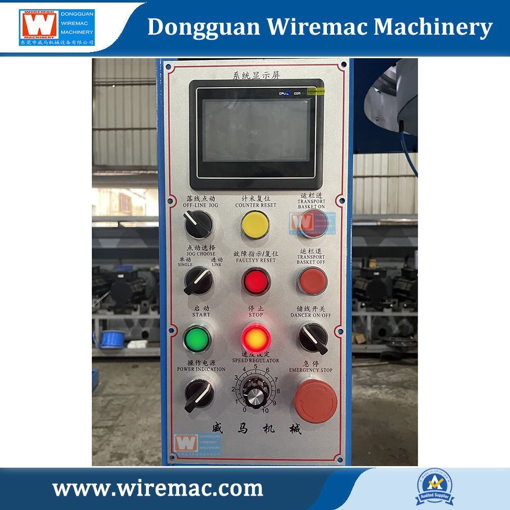 High Speed RBD Coiler Machine , Max Speed 25m/S Drop Basket Coiler
