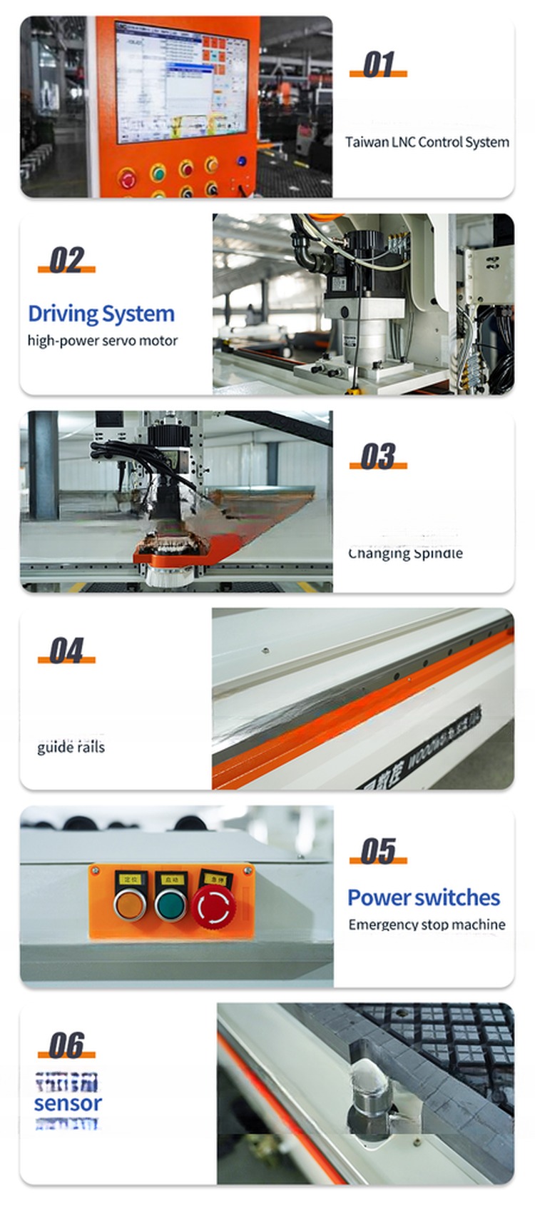 1325 CNC Wood Engraving Machine With Automatic Tool Changer 1300x2800x200mm