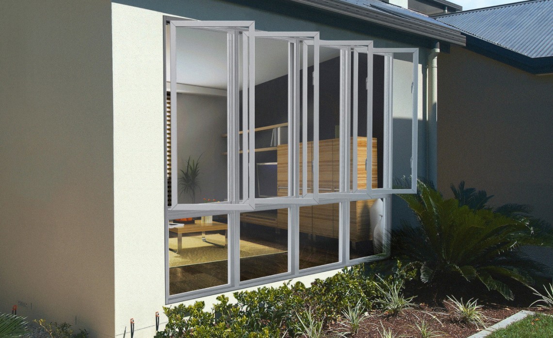 Waterproof Wooden Print Aluminum Casement Windows Simple Grill