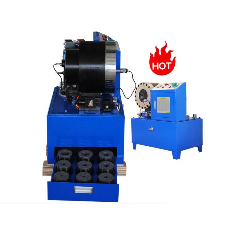 3KW / 4KW DX68 Hose Crimper With 600T Crimping Force And 10 Sets Of Dies