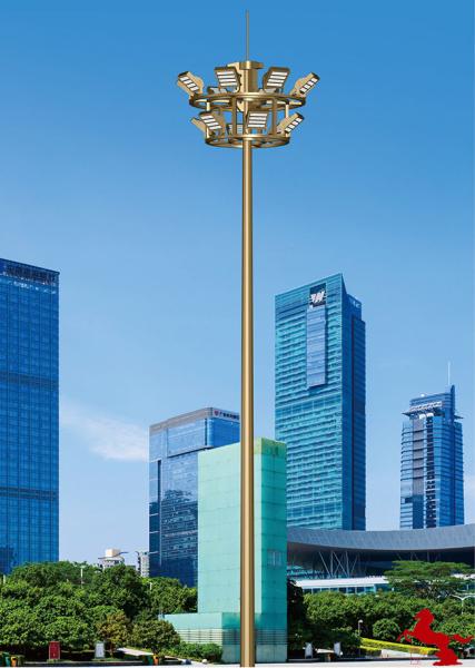 Coursertech Pinnacle High Mast LED Street Light Outdoor high Pole 20 Meter led