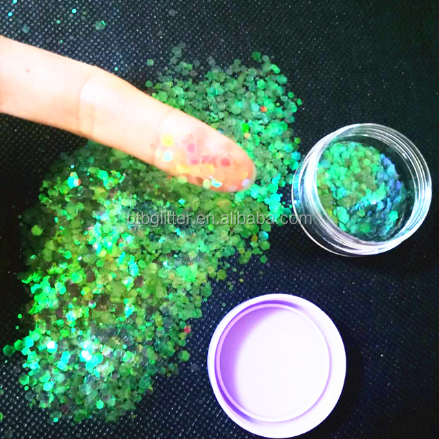 Custom Cosmetic Gold Dust Powder Free Sample with 365 Colors Customized and Custom