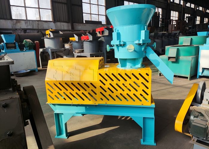 Cow Manure Bio Organic Fertilizer Granulator Flat Film Pelletizer Machine