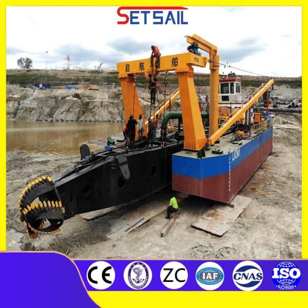 450-600mm Discharge Pipe Diameter 24 Inch Cutter Suction Dredger for Heavy Duty