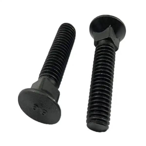 Grade10.9 12.9 Black Flat Head Square Neck Carriage Bolt Steel High Strength