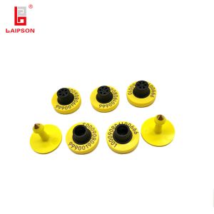  25mm FDX-B HDX Swine Boar Sow Sheep Cattle Tracking Ear Tags With Reusable Function Manufactures