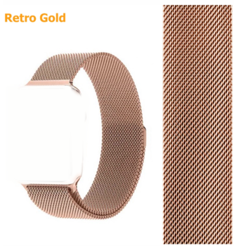 Silver Milanese Loop Watch Strap Stainless Steel Bracelet For Apple Sports Watch WBCS20191123