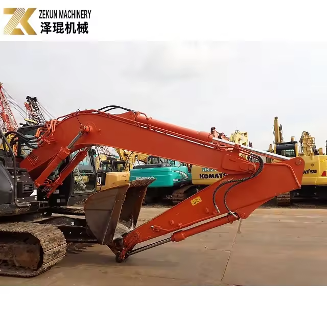 ISUZU Engine Used 13 Ton Hitachi 135 Excavator ZX135 for Construction Excavator Machinery