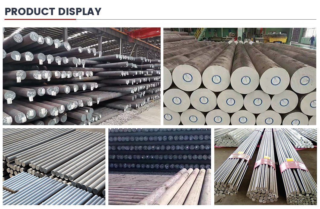 Factory Wholesale ASTM A36 A283 A572 Round Steel Hot Forged Alloy Steel Round Bar 6mm-25mm Steel Rod for Construction