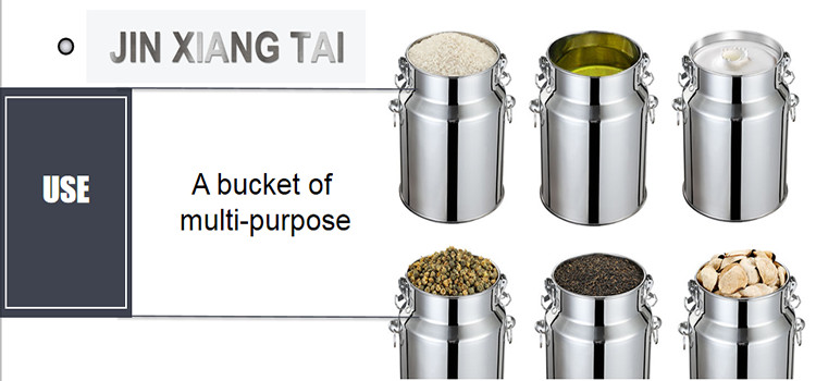 ISO 18 Litres Stainless Steel Milking Machine Bucket Refrigerator Cooling