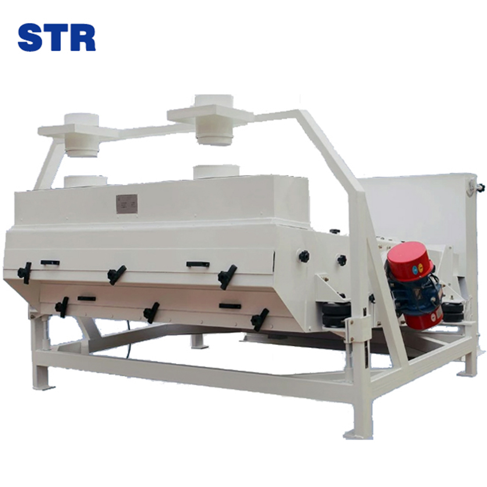 Long Service Life TQLZ125 Grain Vibrating Cleaning Machine Screen Seed Grain Cleaner for Retail