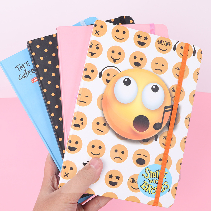 2022 Custom Printing Cute Happy Diary A5 A6 A7 Planner Notebook with Customized Logo