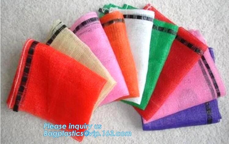 Reusable Solid Shopping Bag String Grocery Bag Shopper Cotton Tote Mesh Net Woven Portable Durable Shopping, BAGEASE