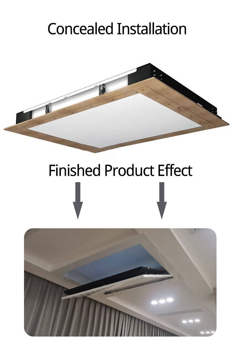Hidden Down TV Flipper Ceiling Motorised Ceiling TV Mount