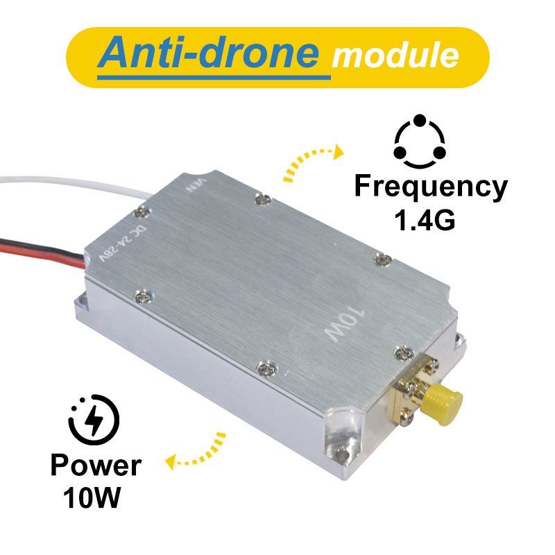 Factory 1.4GHz 10W 700 1100MHz RF Anti Drone Module