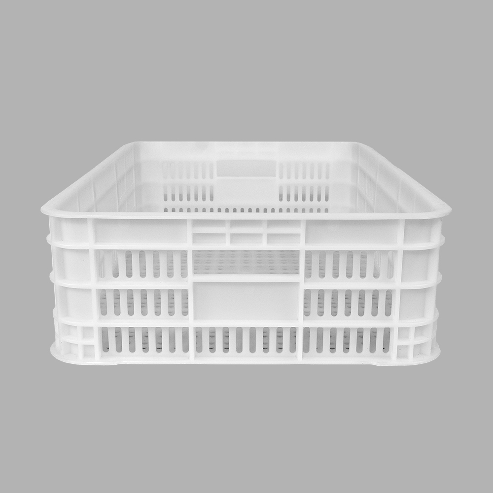 Foldable Stackable Food Basket for Harvest and Storage Customized Color Vented Crate