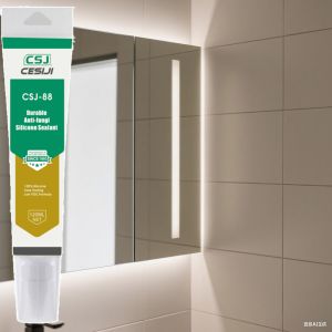 Neutral Anti Fungal Silicone Sealant Resists -30℃ To 250℃ UV Water For Damp