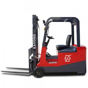  2.2KW 7.0KPH Mini 3 Wheel Electric Battery Operated Forklift Manufactures