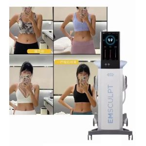 Promotion 2 Handle Emszero RF Muscle Stimulator Ems RF Body Sculpt Machine