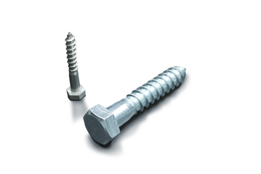 Class 4.8/6.8/8.8/10.9 Black Zinc Plated HDG DIN 571 Wood Screw Hex Head Lag Screw
