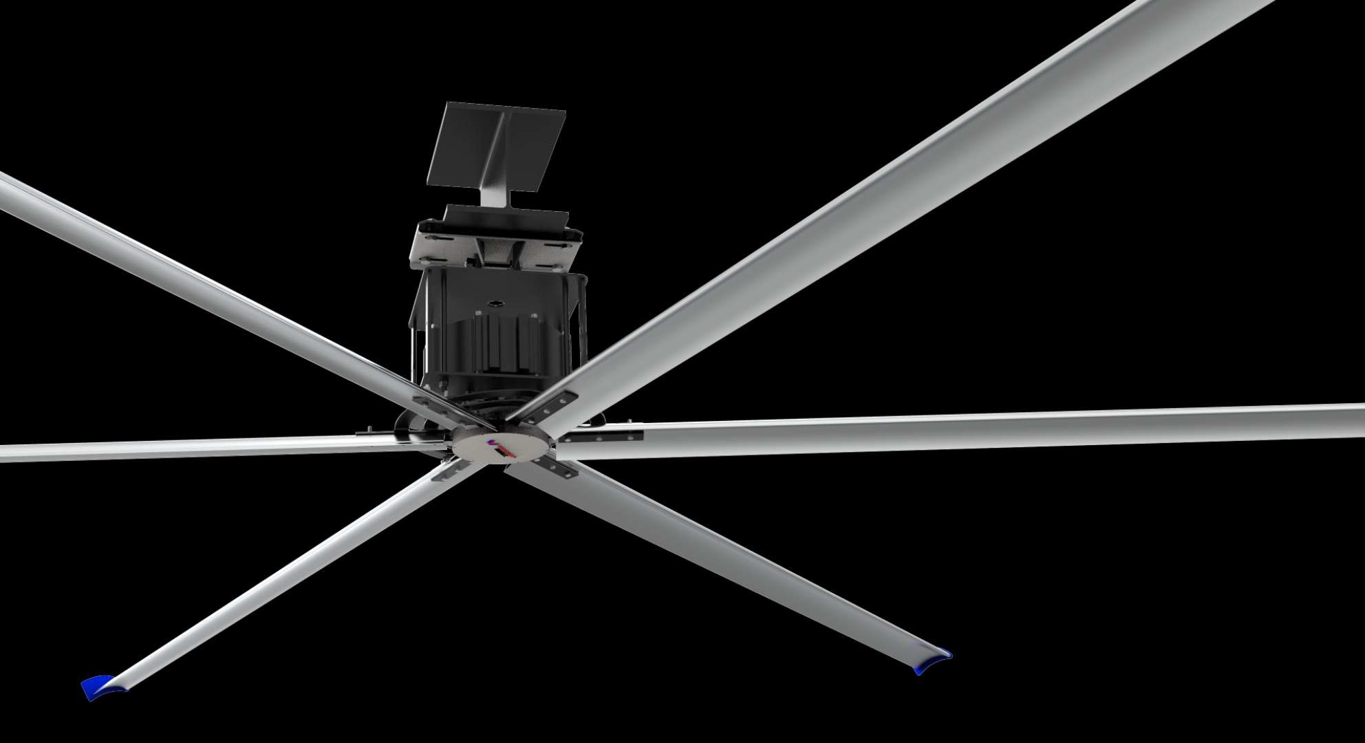 Blade Diameter 3.6m 12ft HVLS Ceiling Fan Energy Saving