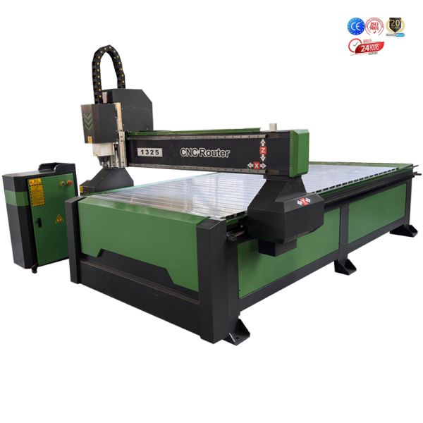 High Precision CNC Router Machine 1300x2500mm Work Table Reinforced Gantry And