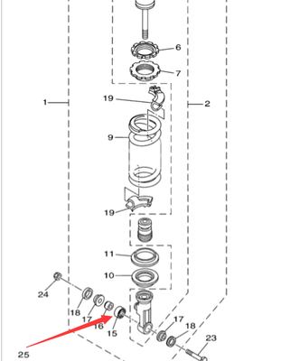OTOTRI Needle Roller Bearing F232759.3 81934040065 for Heavy Duty Truck