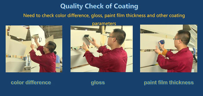 Non Flammable 1.5MM-8.0MM Exterior Aluminum Curtain Wall Panels Anti Static
