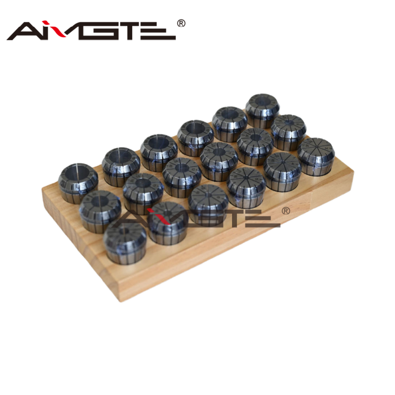 High Precision ER Collet Set CNC Milling Lathe Tool Kit Aluminum Plastic Case