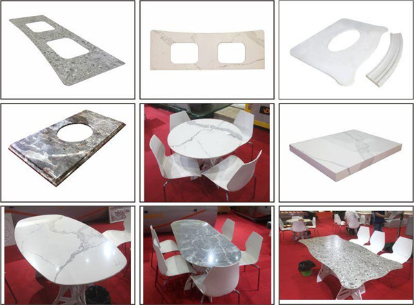 9kw 6-20mm Sintered Stone Cutting Machine / marble bridge cutting machine