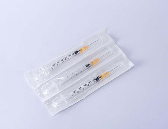 Sterile Disposable 1ml Vaccine Syringe With Needle 2ml 3ml 5ml 10ml 20ml