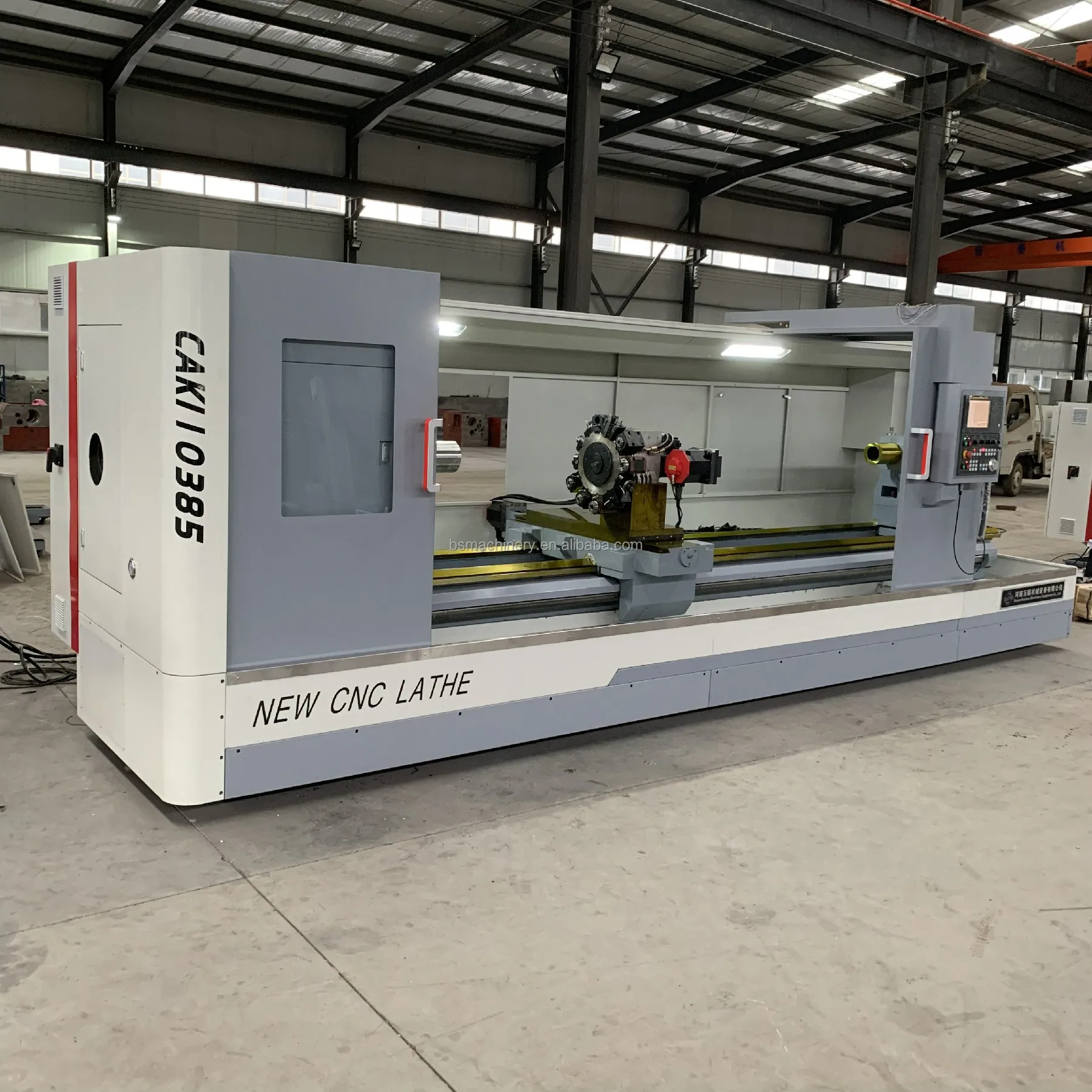 CAK6163 Flat Bed CNC Lathe Machine Automatic