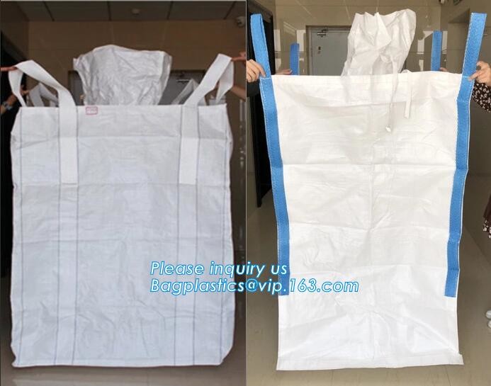 FIBC big bag 1000kg/Polypropylene woven sand bags/super sacks 1500kg for construction,PP woven bulk big ton bag jumbo ba