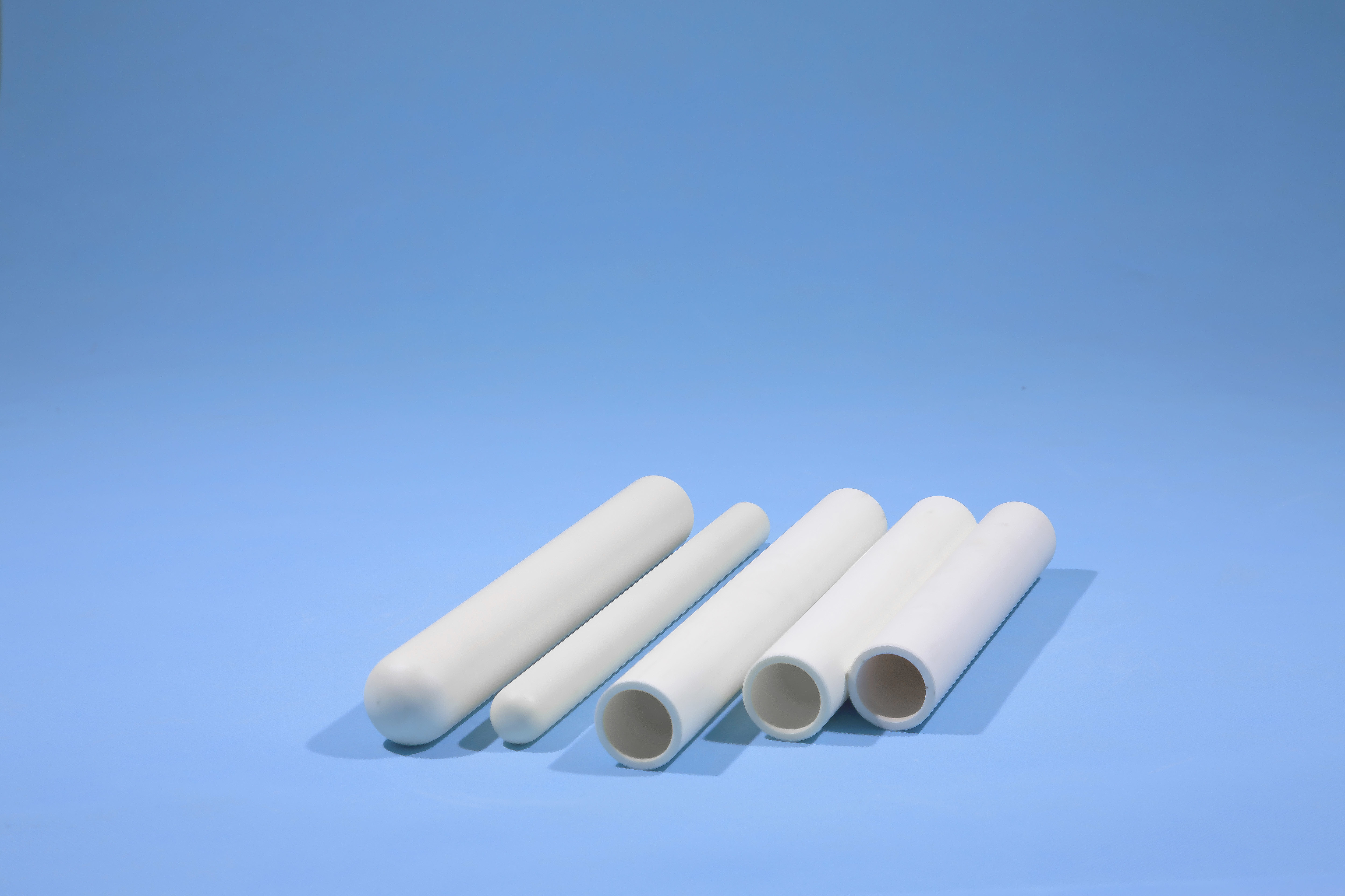 Wear Resistant Silicon Nitride Ceramic Thermocouple Protection Tubes High Density