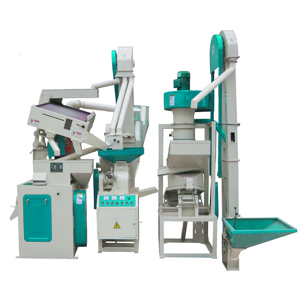Long Service Life 4in1 Multifunctional Combined Rice Mill Machine Set for Thailand Market