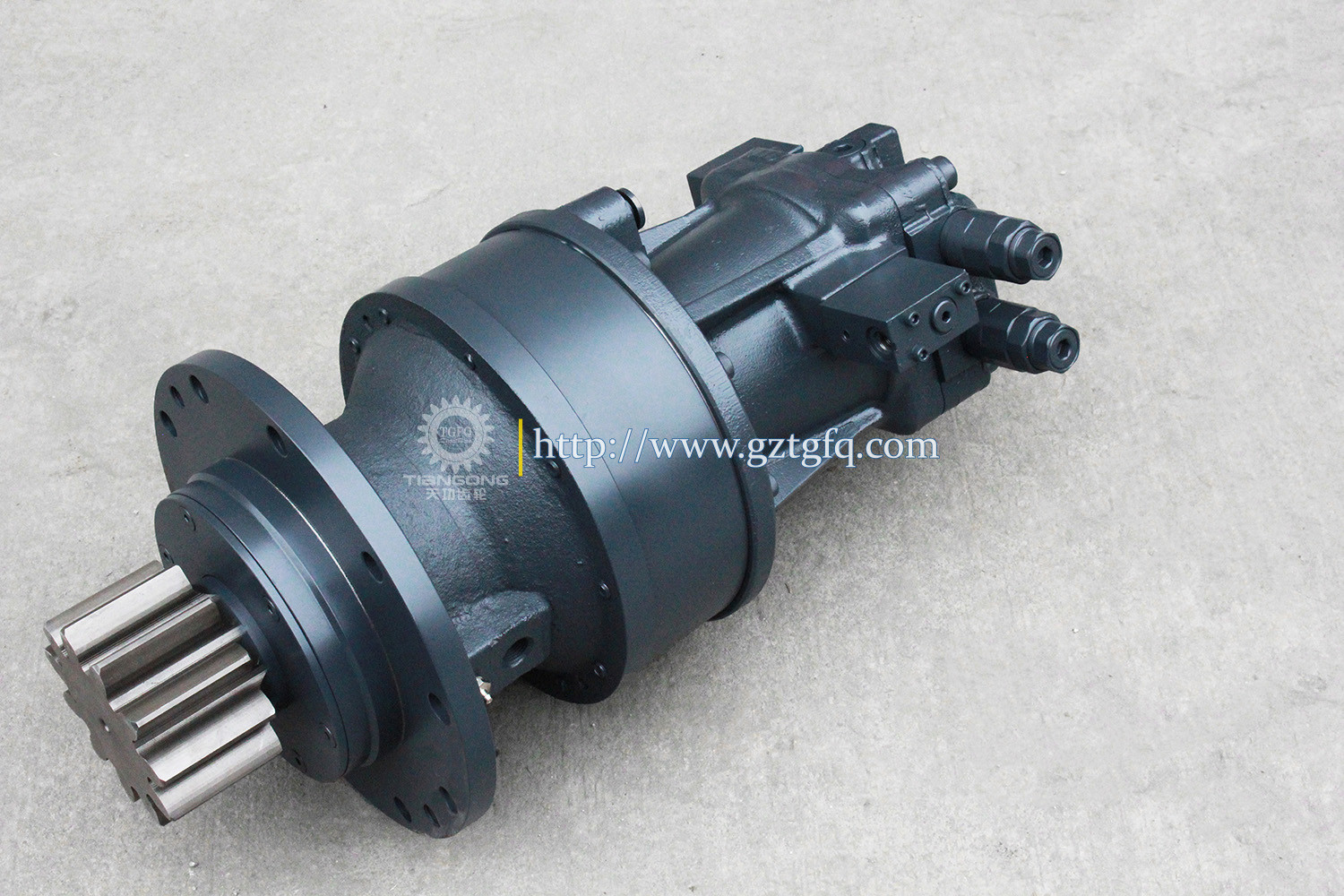 Hydraulic XE135D Excavator Swing Drive Motor SY135-8 Slew Device