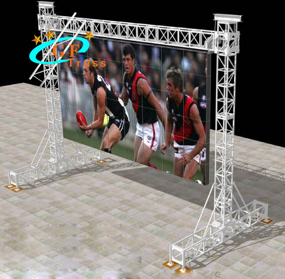 OEM Aluminum Spigot Truss For LED Screen Advertisement Display