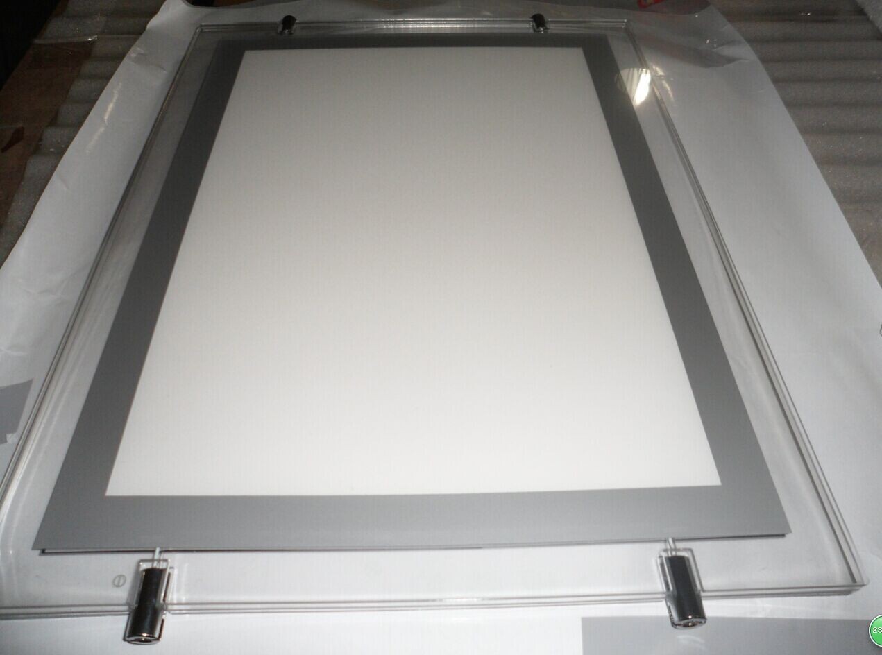 3D Engraving LGP A0 10mm Acrylic Light Box Display