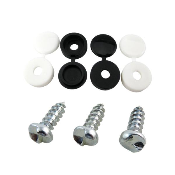 Steel Anti Theft Number Plate Tamper Proof Clutch Head Security Screws Kit for