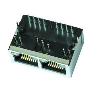 ARJM12A2-811-AB-CW2 1X2 Multi - Port Rj45 Connectors 8P8C Shielded 5G Base - T