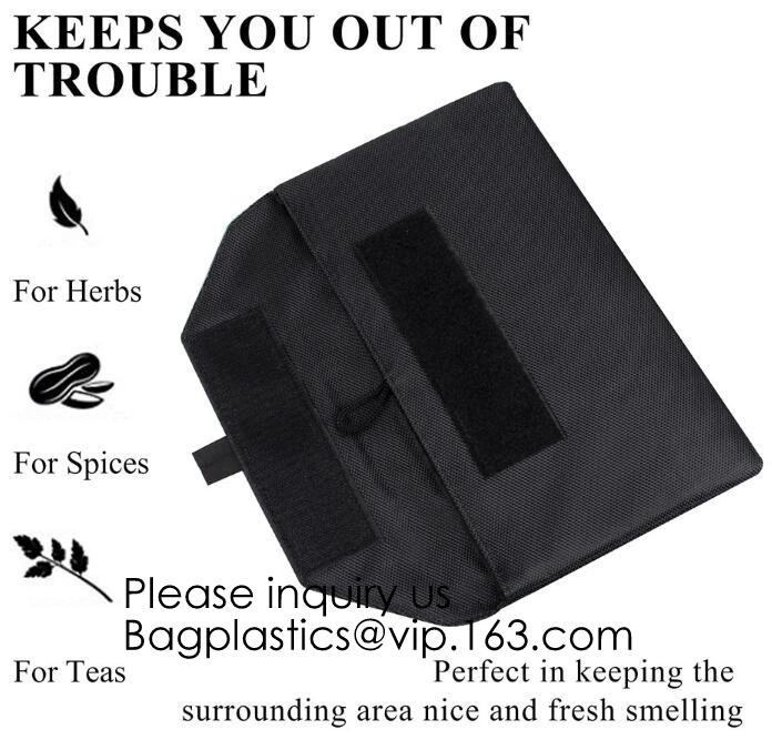 Custom Activated Carbon Lined Odor Smell Proof Bag With Lock,Smellproof Bag Zipper For Smoking Accessory, bagease